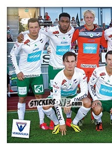 Sticker Team Photo - Veikkausliiga 2016 n. 20 - Carouzel