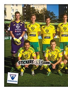 Sticker Team Photo - Veikkausliiga 2016 n. 26 - Carouzel