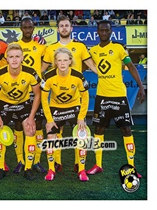 Sticker Team Photo - Veikkausliiga 2016 n. 30 - Carouzel