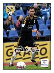 Sticker Mehmet Hetemaj - Veikkausliiga 2016 n. 57 - Carouzel