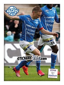 Sticker Antti Okkonen - Veikkausliiga 2016 n. 68 - Carouzel