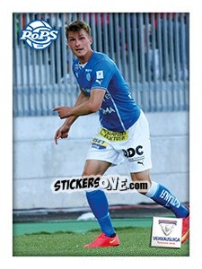 Sticker Janne Saksela - Veikkausliiga 2016 n. 74 - Carouzel