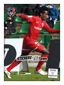 Sticker Solomon Duah - Veikkausliiga 2016 n. 131 - Carouzel