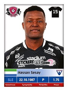 Figurina Hassan Sesay