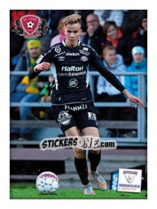 Sticker Timo Tuominen - Veikkausliiga 2016 n. 152 - Carouzel