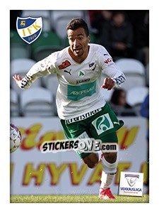 Sticker Diego Assis - Veikkausliiga 2016 - Carouzel