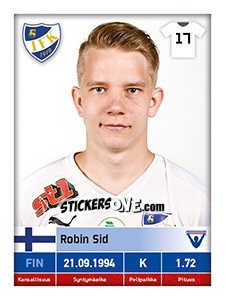 Sticker Robin Sid