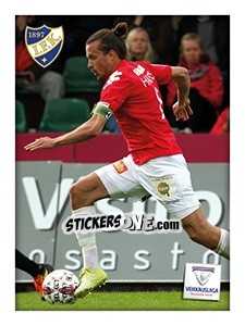 Sticker Jukka Halme - Veikkausliiga 2016 - Carouzel