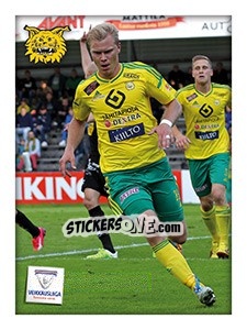 Sticker Mika Lahtinen - Veikkausliiga 2016 - Carouzel