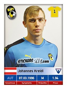 Sticker Johannes Kreidl