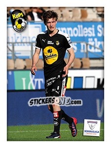 Sticker Saku Savolainen - Veikkausliiga 2016 - Carouzel