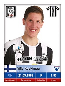 Figurina Ville Koskimaa - Veikkausliiga 2016 - Carouzel