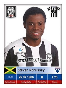 Sticker Steven Morrissey - Veikkausliiga 2016 - Carouzel