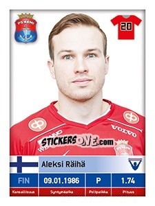 Sticker Aleksi Räihä