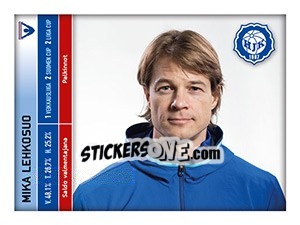 Sticker Mika Lehkosuo - Veikkausliiga 2016 n. 335 - Carouzel