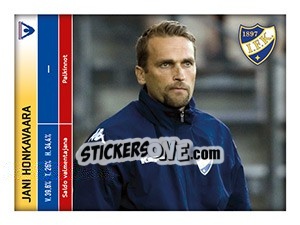 Sticker Jani Honkavaara - Veikkausliiga 2016 - Carouzel