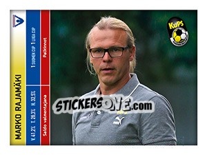 Sticker Marko Rajamäki - Veikkausliiga 2016 - Carouzel