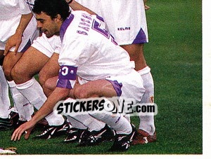 Figurina Real Madrid - Team sticker - Euro Football 1998-1999 - Panini