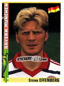 Sticker Stefan Effenberg - Euro Football 1998-1999 n. 21 - Panini