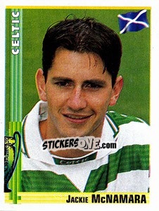 Sticker Jackie McNamara - Euro Football 1998-1999 n. 34 - Panini