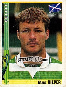Sticker Marc Rieper - Euro Football 1998-1999 n. 35 - Panini