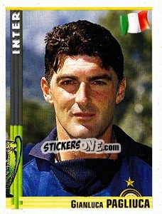 Figurina Gianluca Pagliuca - Euro Football 1998-1999 - Panini