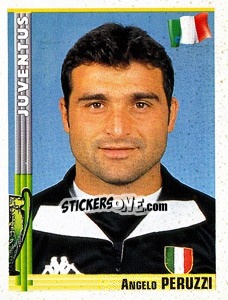 Sticker Angelo Peruzzi - Euro Football 1998-1999 n. 49 - Panini