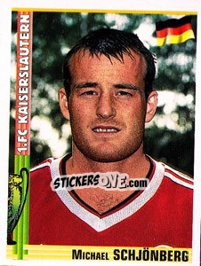 Sticker Michael Schjonberg - Euro Football 1998-1999 n. 59 - Panini