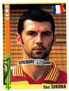 Sticker Eric Sikora - Euro Football 1998-1999 n. 68 - Panini