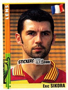 Sticker Eric Sikora - Euro Football 1998-1999 - Panini