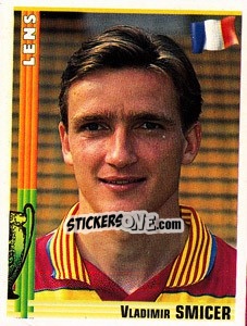 Sticker Vladimir Smicer - Euro Football 1998-1999 n. 71 - Panini