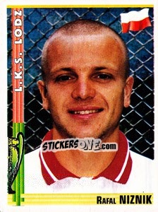 Sticker Rafal Niznik - Euro Football 1998-1999 n. 79 - Panini
