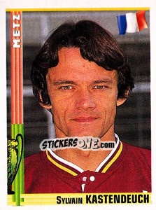 Sticker Sylvain Kastendeuch - Euro Football 1998-1999 n. 81 - Panini