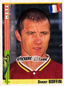 Sticker Danny Boffin - Euro Football 1998-1999 n. 83 - Panini