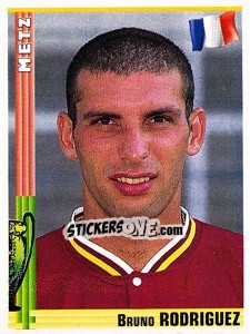 Sticker Bruno Rodriguez - Euro Football 1998-1999 - Panini