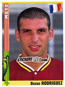 Sticker Bruno Rodriguez - Euro Football 1998-1999 n. 88 - Panini