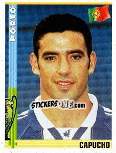 Sticker Capucho - Euro Football 1998-1999 n. 100 - Panini