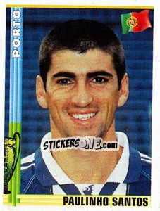 Sticker Paulinho Santos - Euro Football 1998-1999 n. 101 - Panini