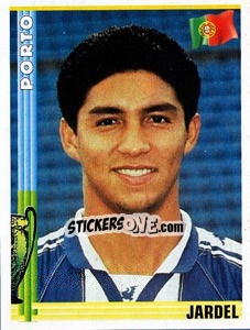 Sticker Jardel - Euro Football 1998-1999 n. 104 - Panini