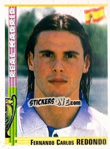 Sticker Fernando Carlos Redondo - Euro Football 1998-1999 - Panini