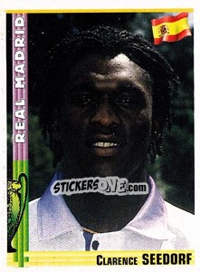 Sticker Clarence Seedorf - Euro Football 1998-1999 n. 109 - Panini