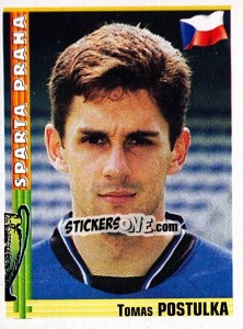 Sticker Tomas Postulka - Euro Football 1998-1999 n. 113 - Panini