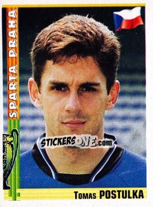 Sticker Tomas Postulka - Euro Football 1998-1999 - Panini