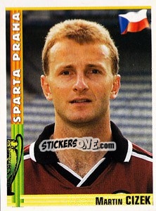 Sticker Martin Cizek - Euro Football 1998-1999 - Panini