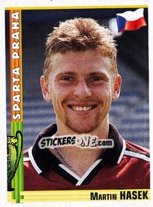Sticker Martin Hasek - Euro Football 1998-1999 n. 117 - Panini