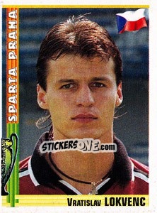 Cromo Vratislav Lokvenc - Euro Football 1998-1999 - Panini