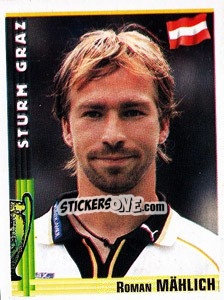 Figurina Roman Mählich - Euro Football 1998-1999 n. 123 - Panini