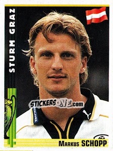 Sticker Markus Schopp - Euro Football 1998-1999 - Panini