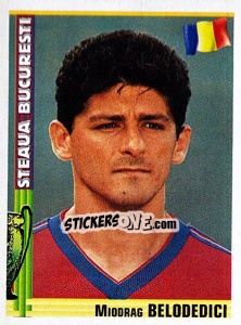 Sticker Miodrag Belodedici - Euro Football 1998-1999 n. 129 - Panini