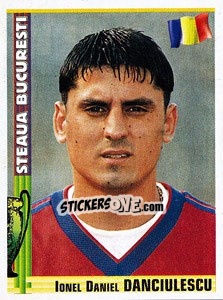 Figurina Ionel Daniel Danciulescu - Euro Football 1998-1999 - Panini